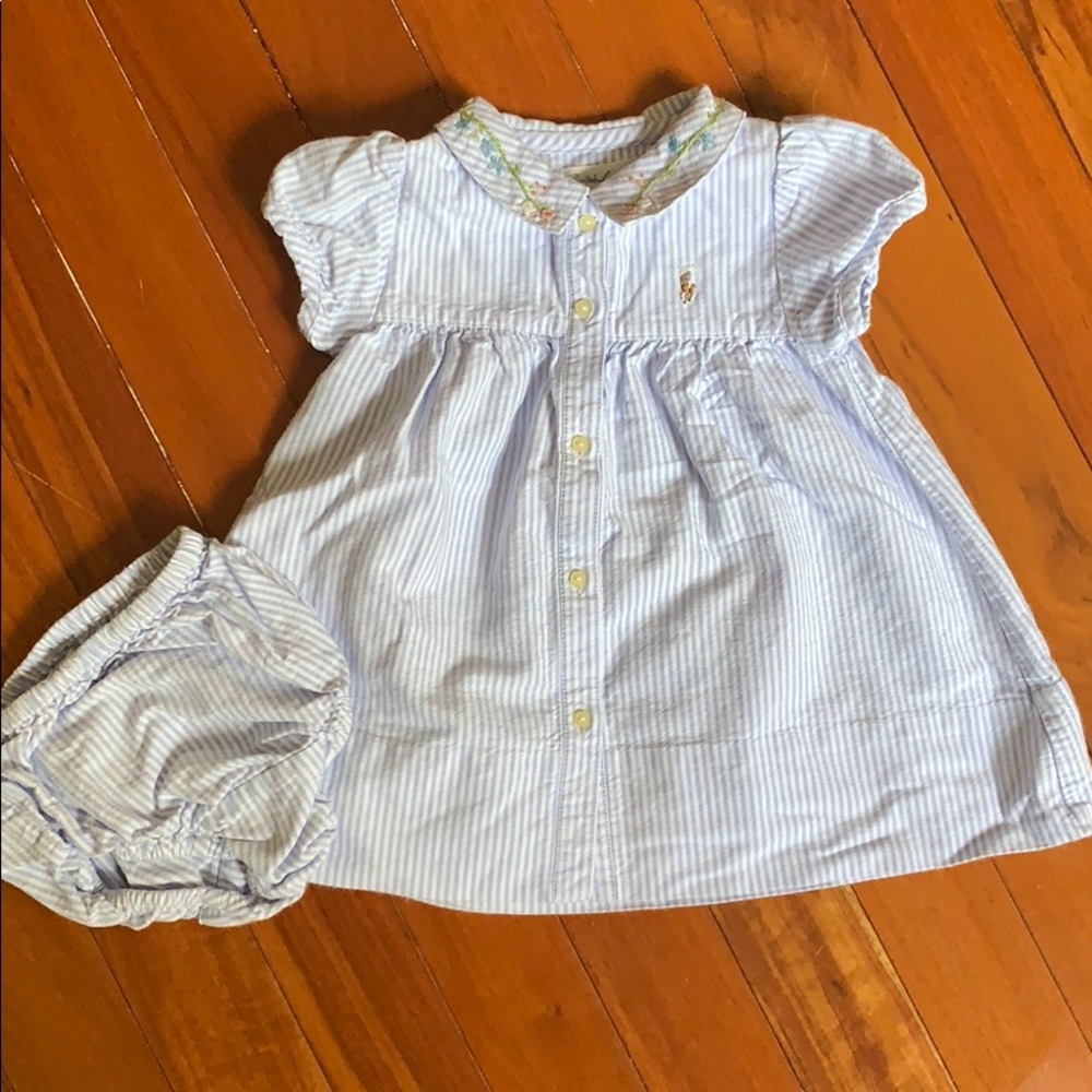 Ralph Lauren preppy collared dress